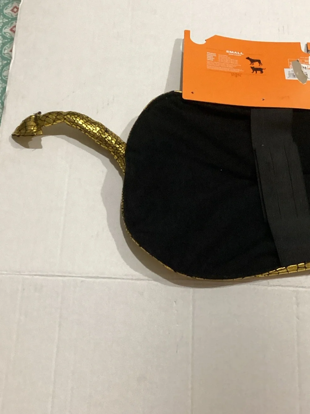 Gold Dragon Pet Costume for Dogs
